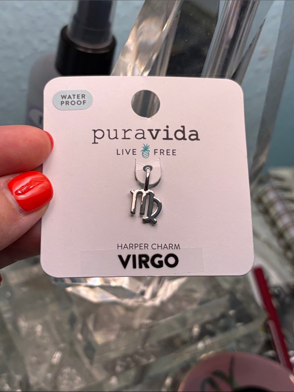 Pure Vida Harper Zodiac Charm Virgo